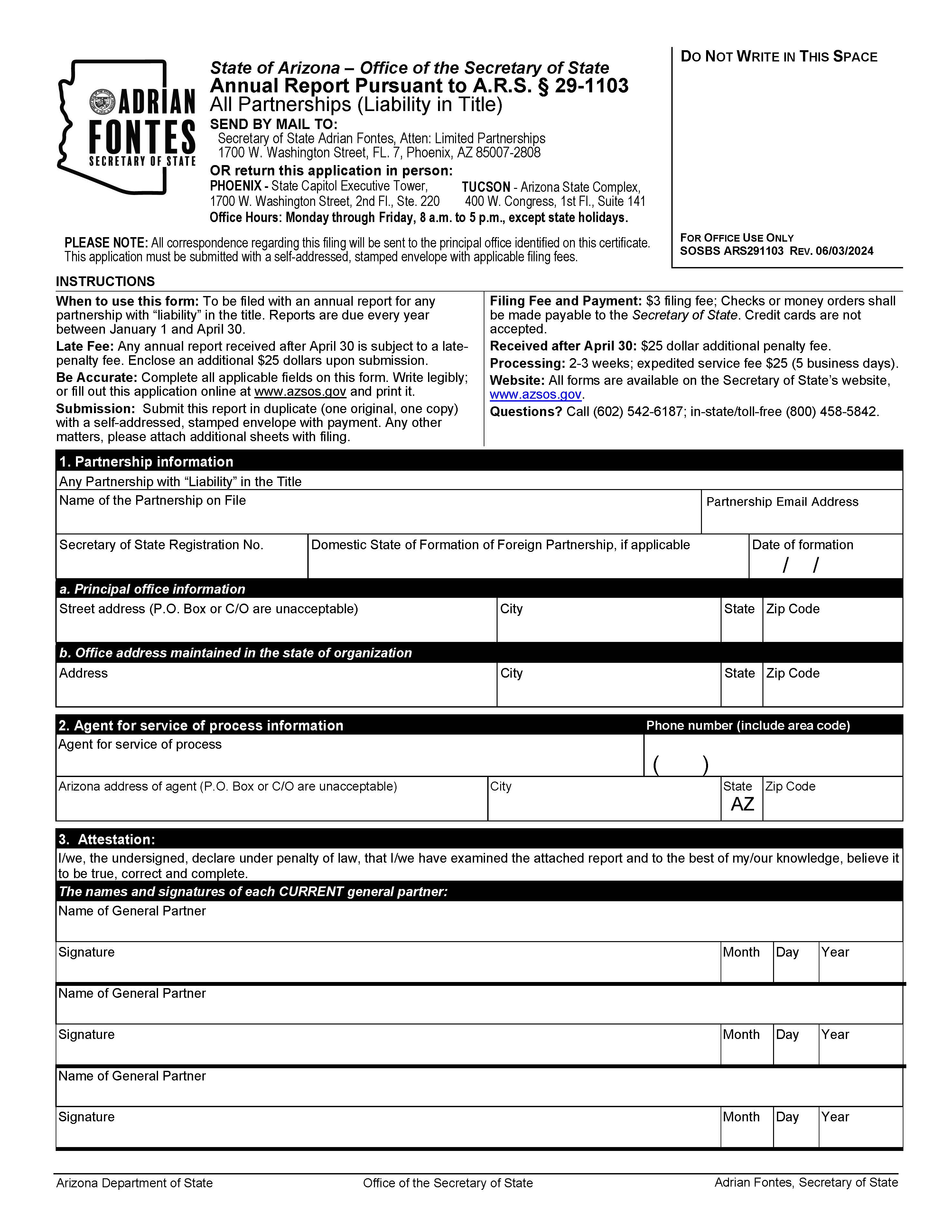 Annual Report All Partnerships Limited In Title | Pdf Fpdf Docx | Arizona