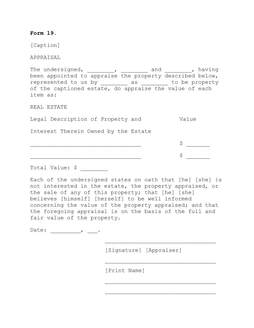 Appraisal {19} | Pdf Fpdf Doc Docx | Arkansas