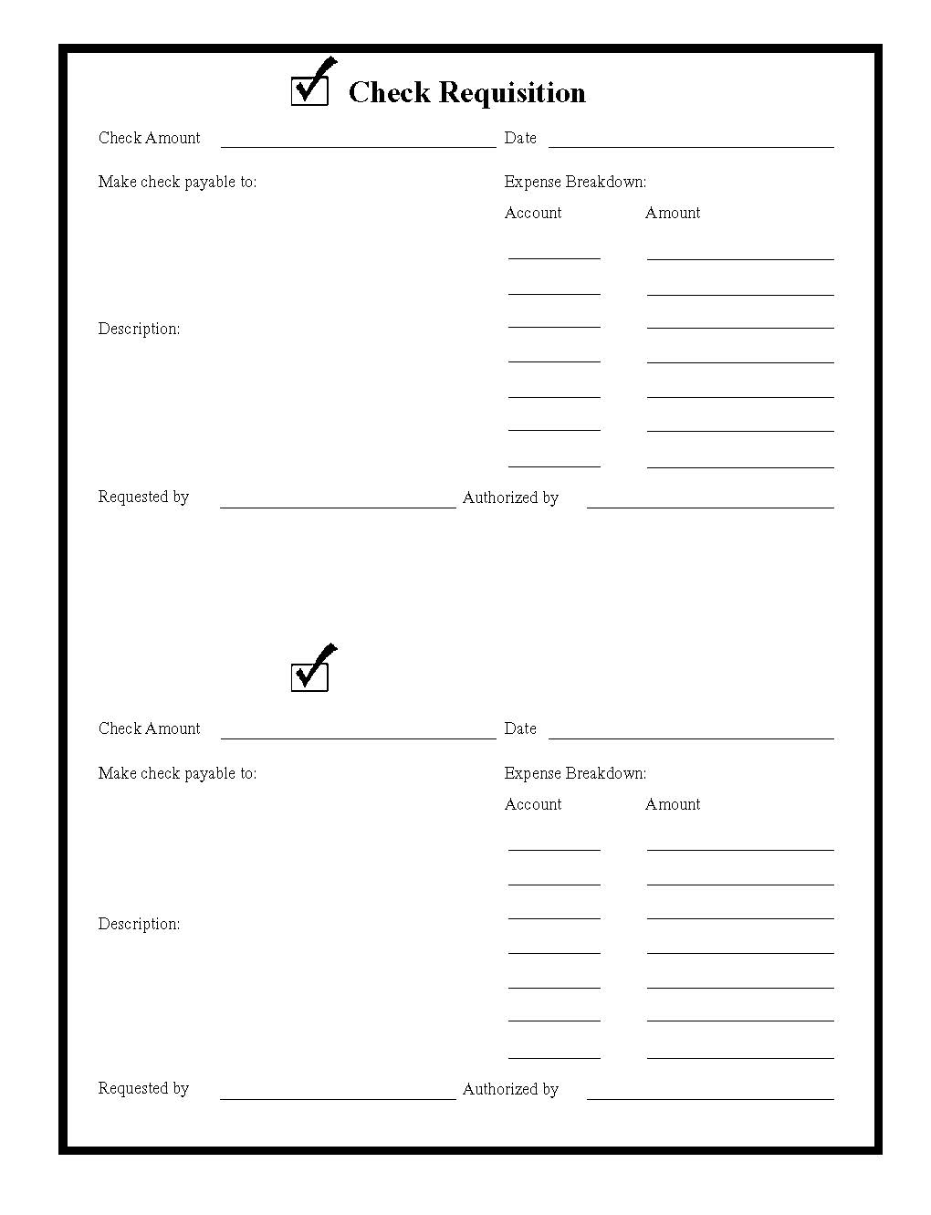 Check Requisition | Pdf Fpdf Docx | Business Forms