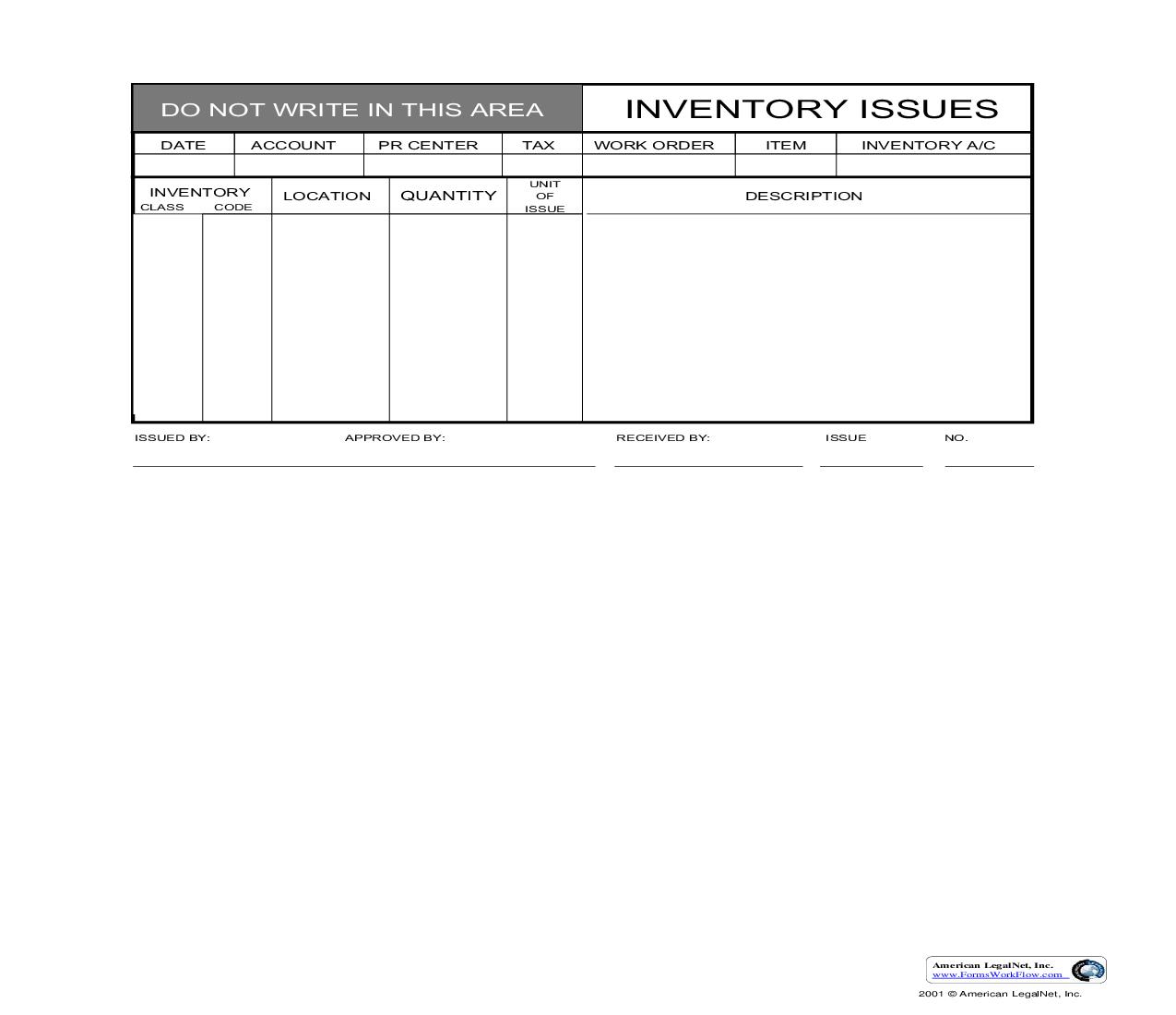 Inventory Issues | Pdf Fpdf Doc Docx | Business Forms