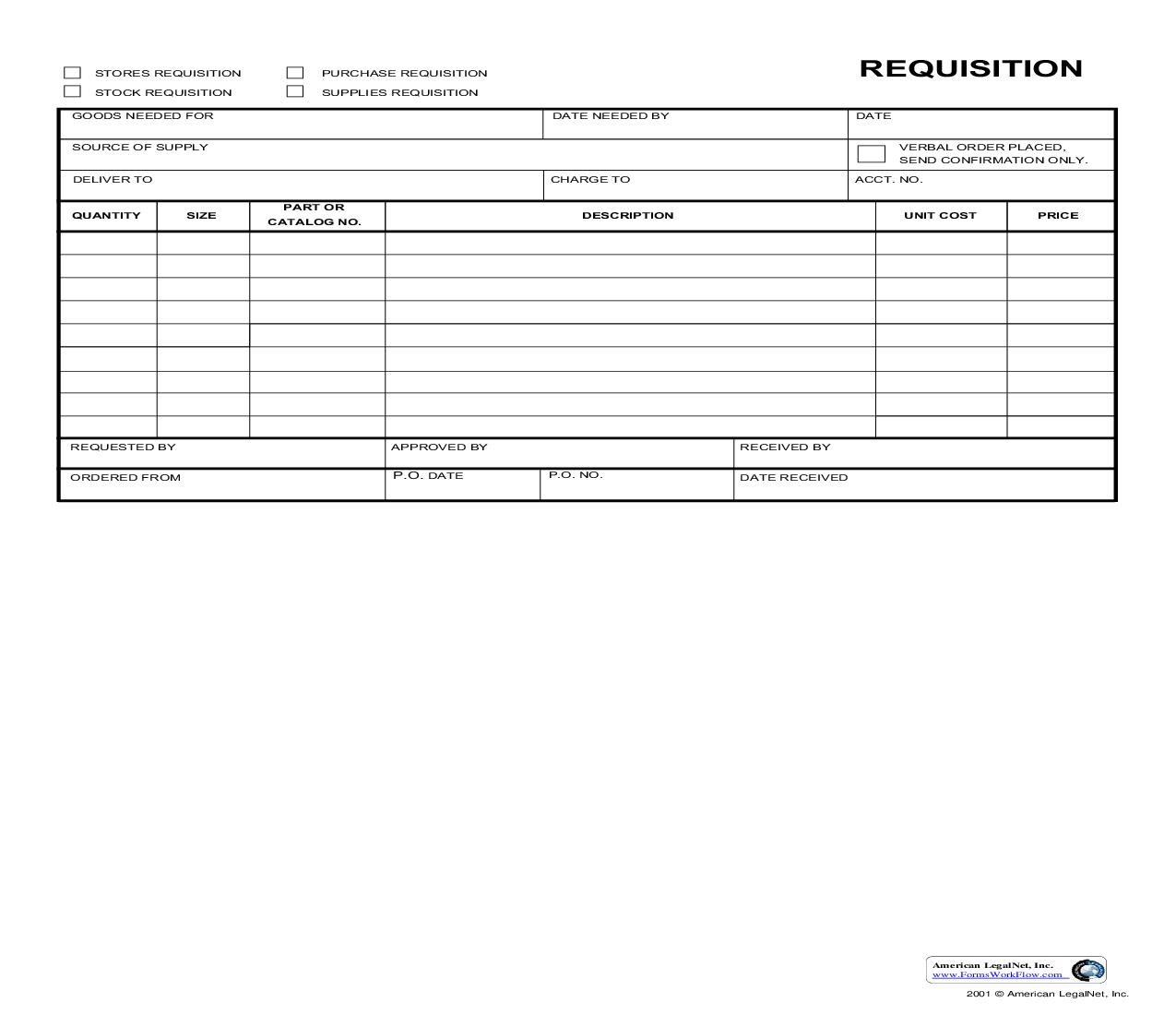 Requisition | Pdf Fpdf Doc Docx | Business Forms