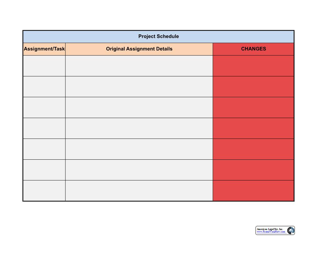 Project Change | Pdf Fpdf Docx | Business Forms