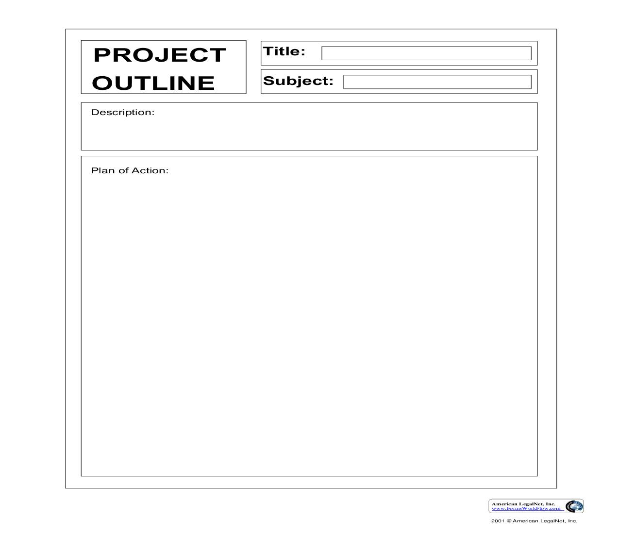 Project Outline | Pdf Fpdf Doc Docx | Business Forms