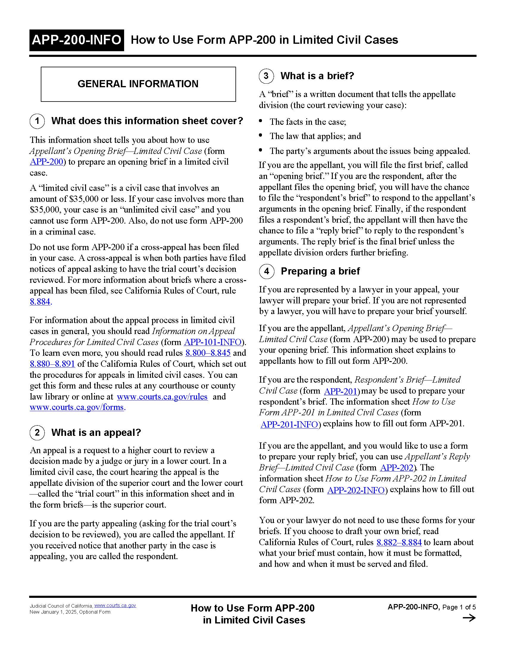 How To Use Form APP-200 In Limited Cases {APP-200-INFO} | Pdf Fpdf Docx | California