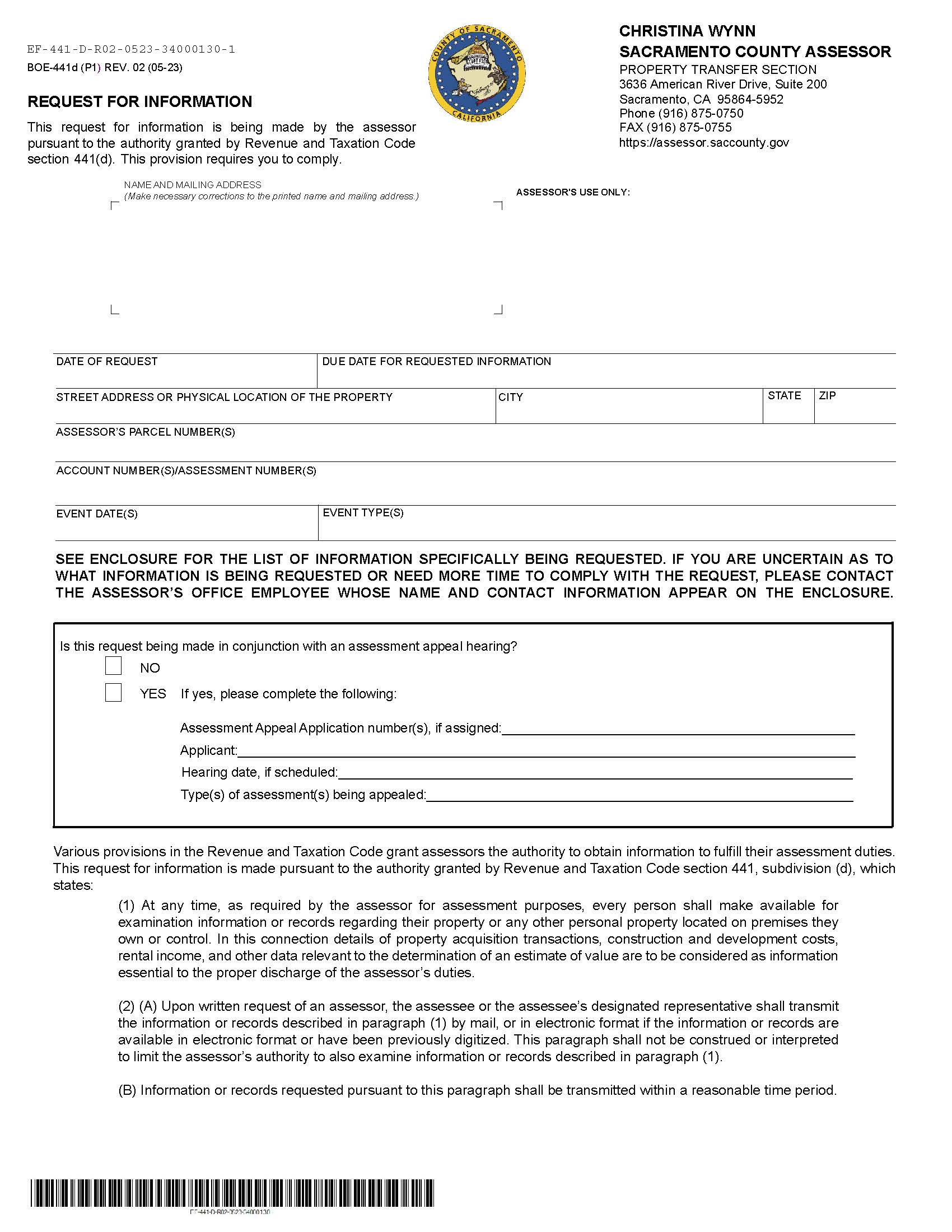 Change In Ownership Report Addenda Multi-Residential Properties | Pdf Fpdf Docx | California