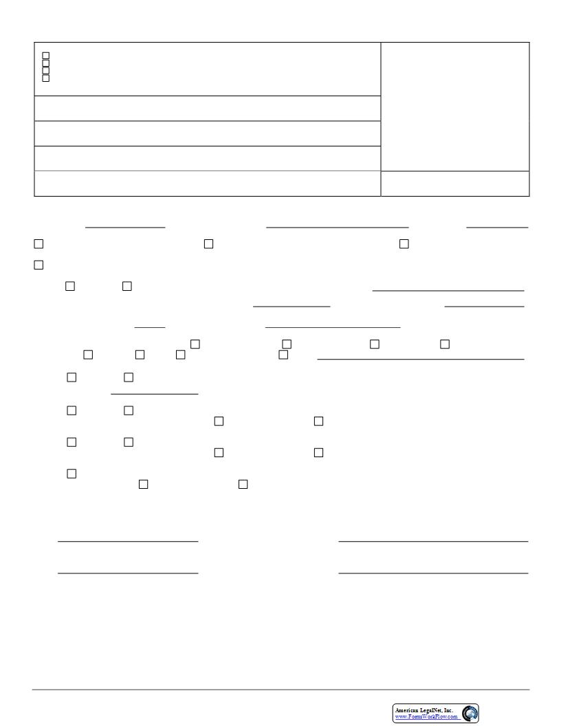 Self-Represented Family Case Resolution Conference (SFRC) Orders {D-281} | Pdf Fpdf Docx | California