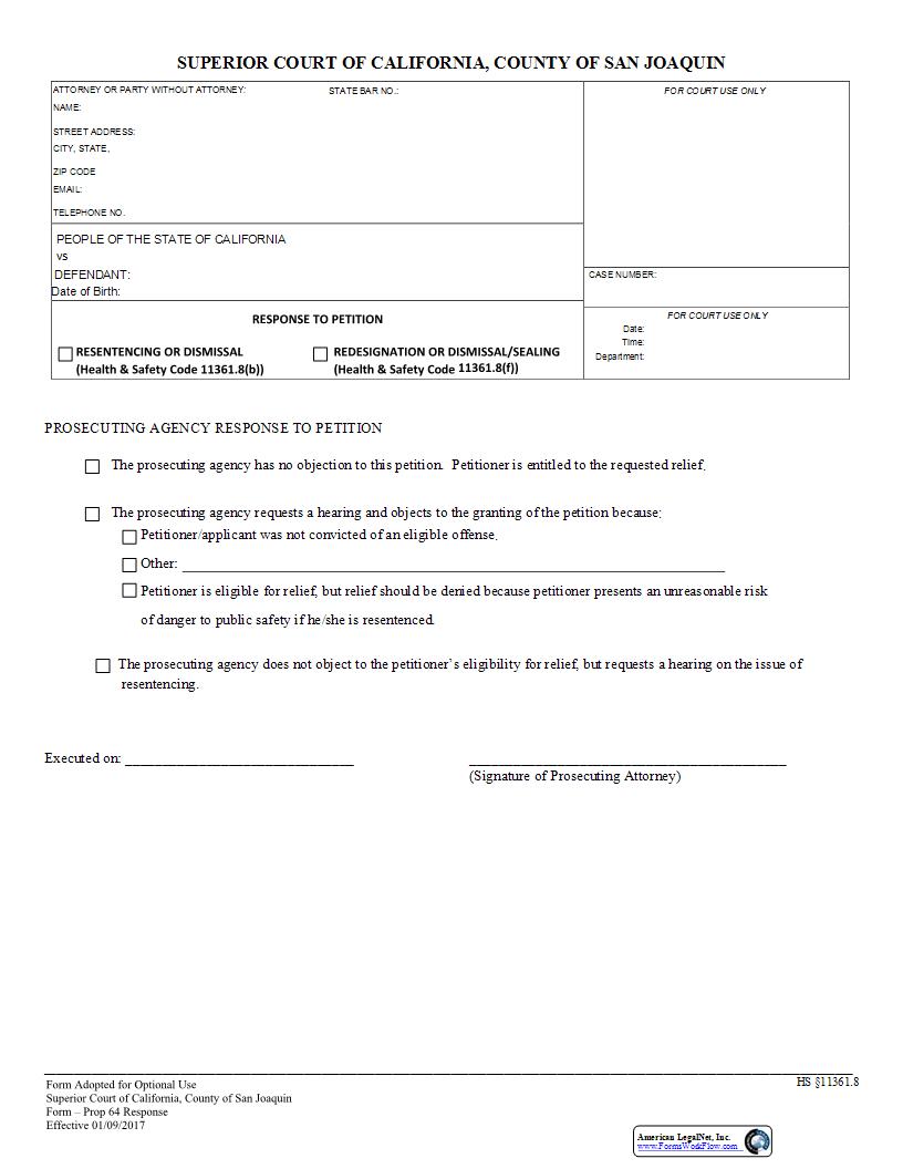 Prop 64 Response | Pdf Fpdf Docx | California