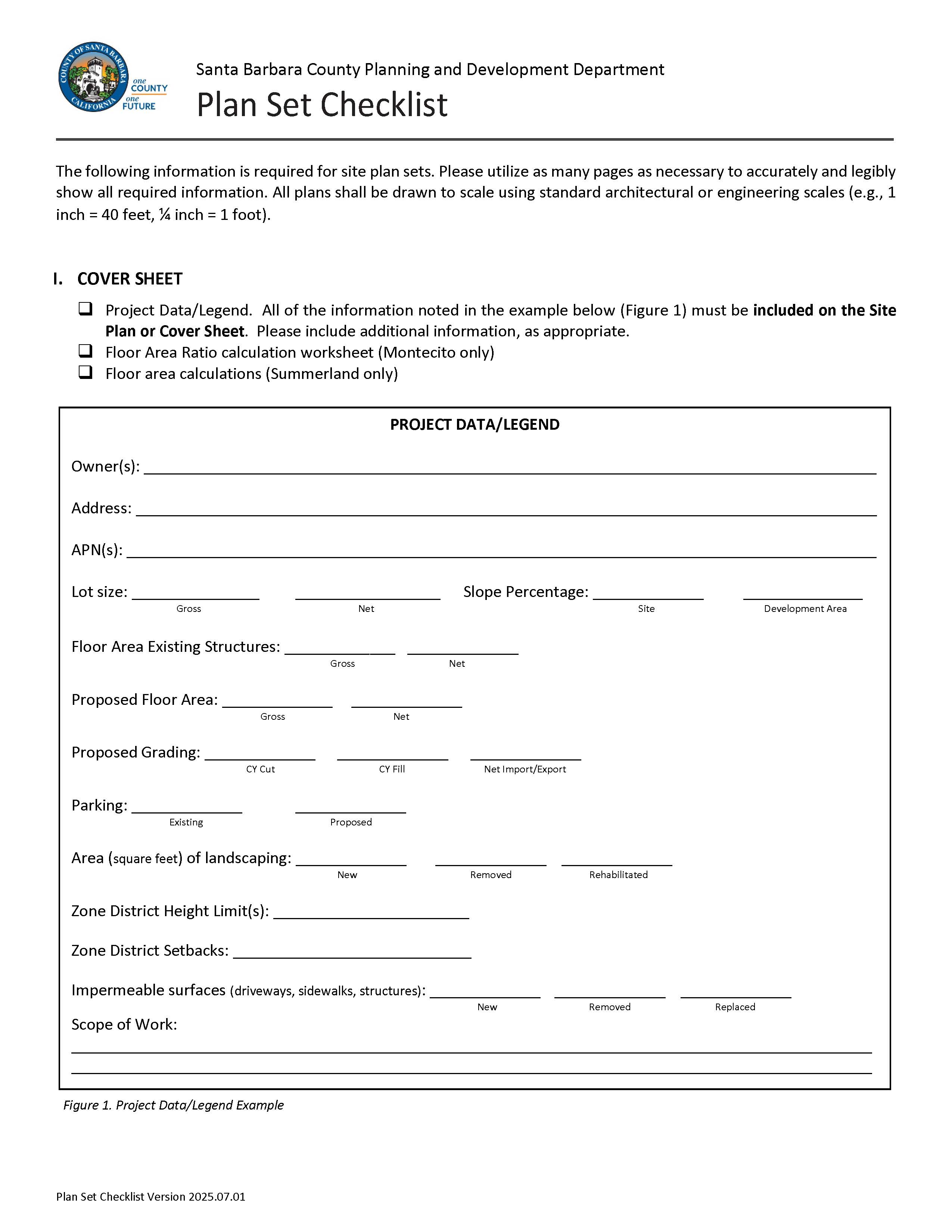 Plan Set Checklist | Pdf Fpdf Doc Docx | California