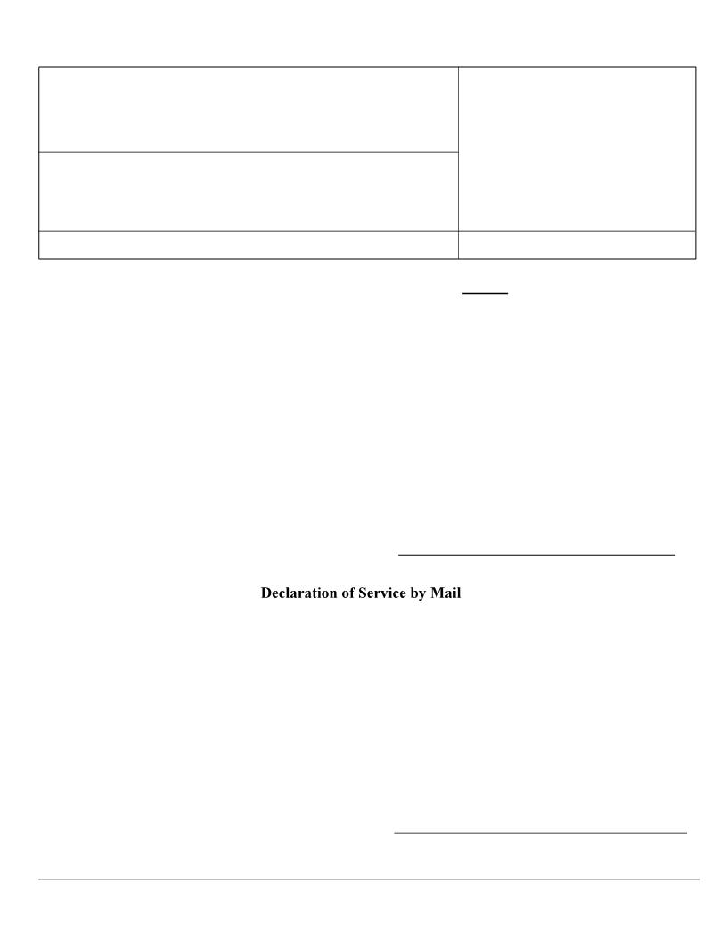 Objection To Postponement Of Traffic Court Trial {SIE-0032} | Pdf Fpdf Docx | California