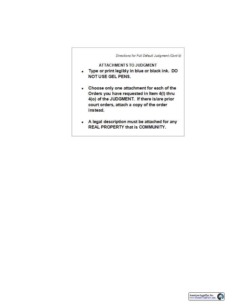 Attachment To Judgments | Pdf Fpdf Docx | California
