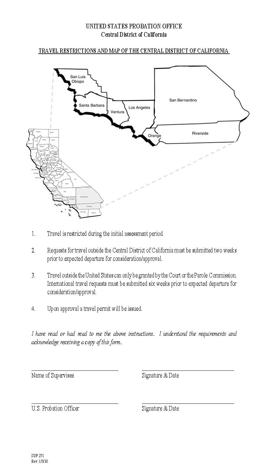 District Map {SUP 271} | Pdf Fpdf Doc Docx | California