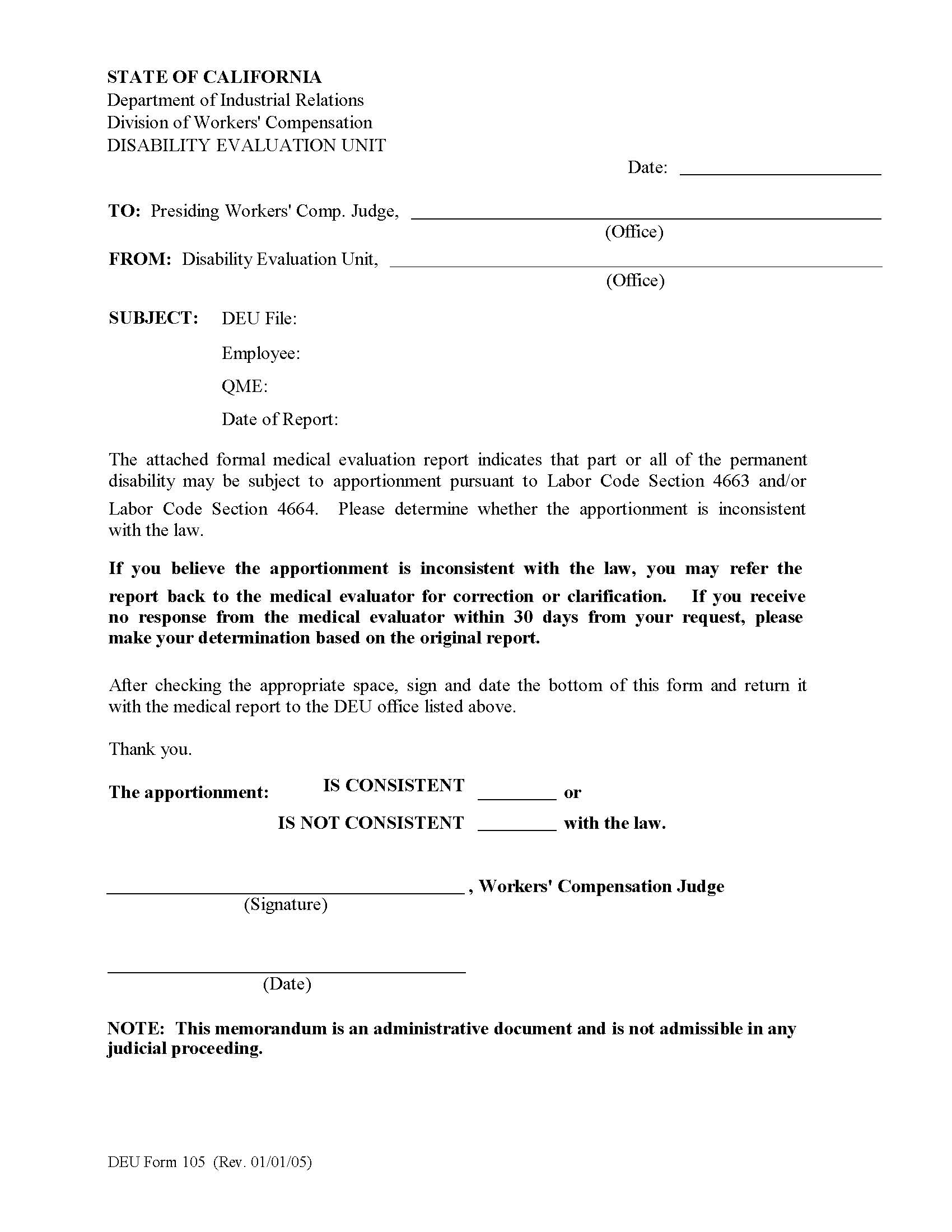 Apportionment {DEU 105} | Pdf Fpdf Doc Docx | California