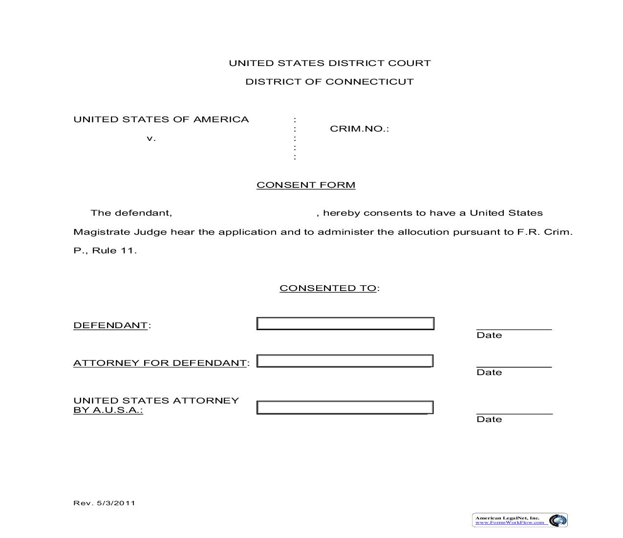 Consent Form | Pdf Fpdf Doc Docx | Connecticut