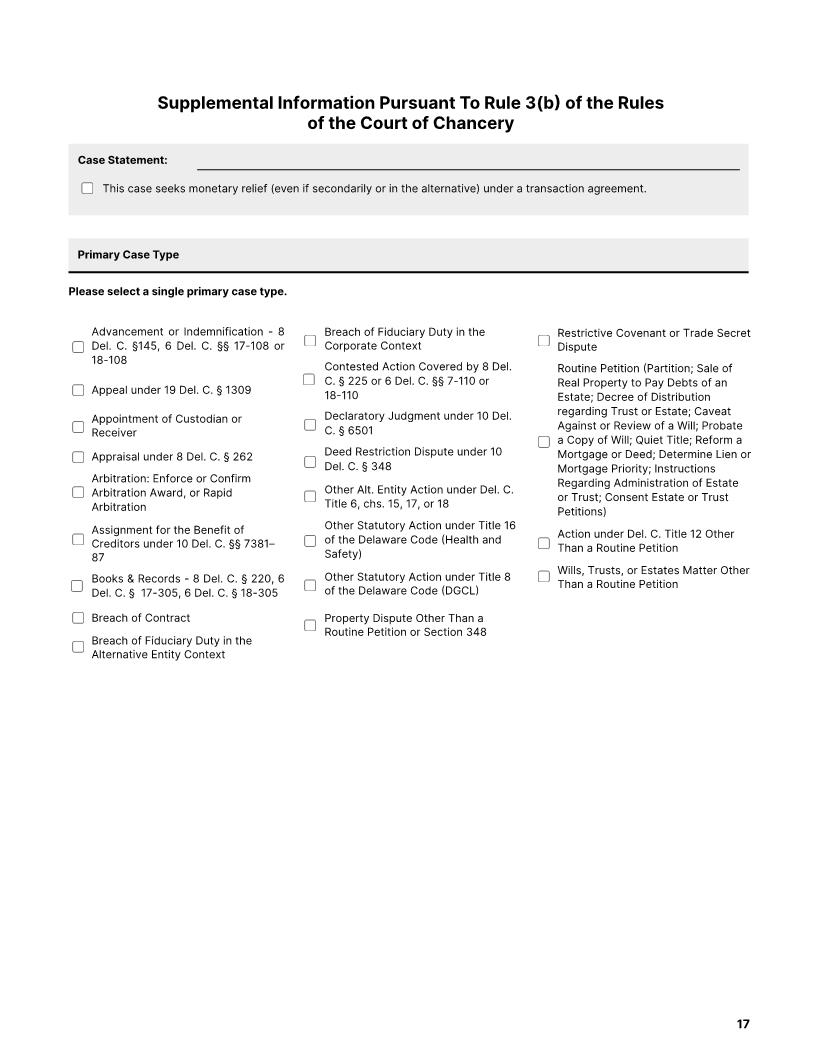 Supplemental Information Form {CA -SIS } | Pdf Fpdf Doc Docx | Delaware