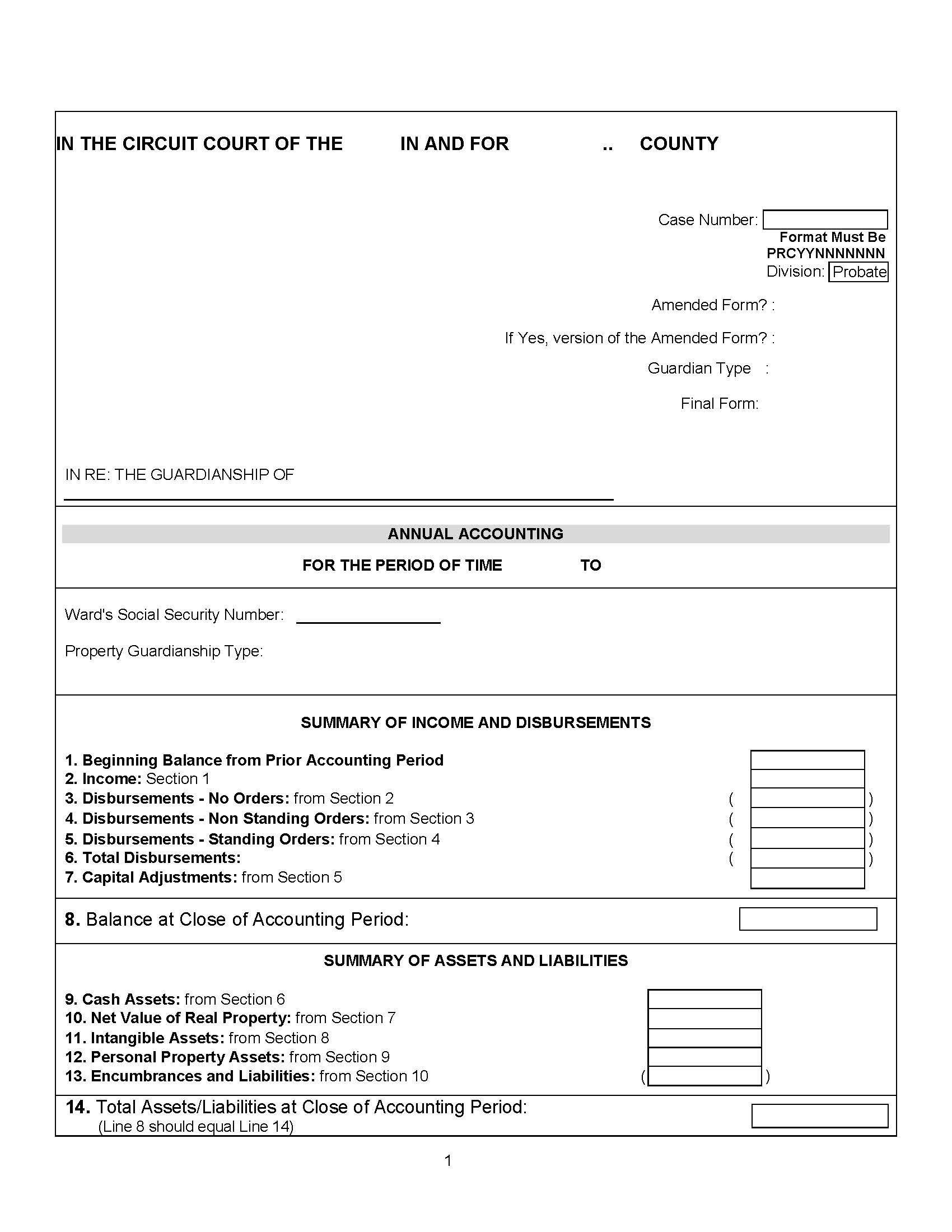 Annual Accounting | Pdf Fpdf Docx | Florida