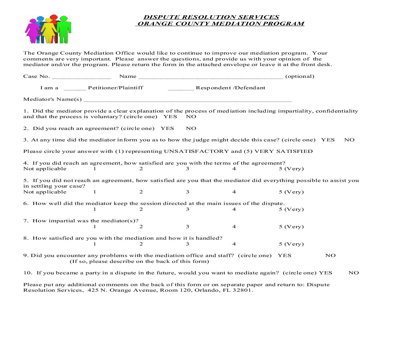 Evaluation Form | Pdf Fpdf Doc Docx | Florida