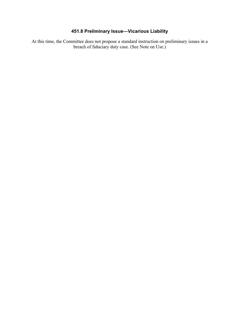 451.8 Preliminary Issue Vicarious Liability | Pdf Docx | Florida_JI