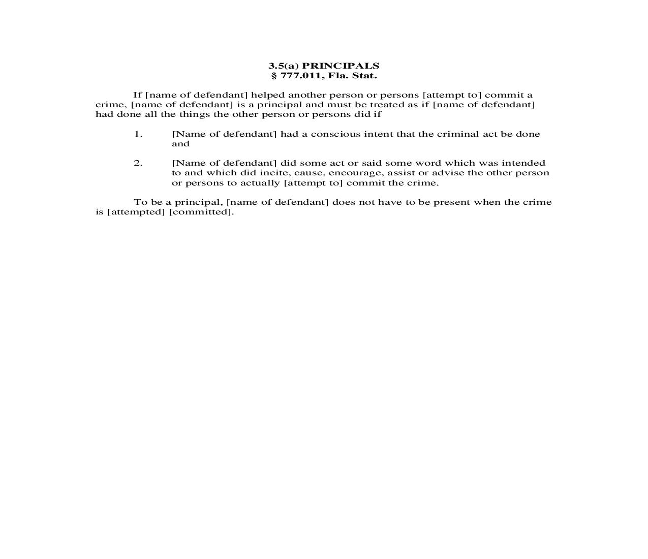 3.5(a). Principals | Pdf Doc Docx | Florida_JI