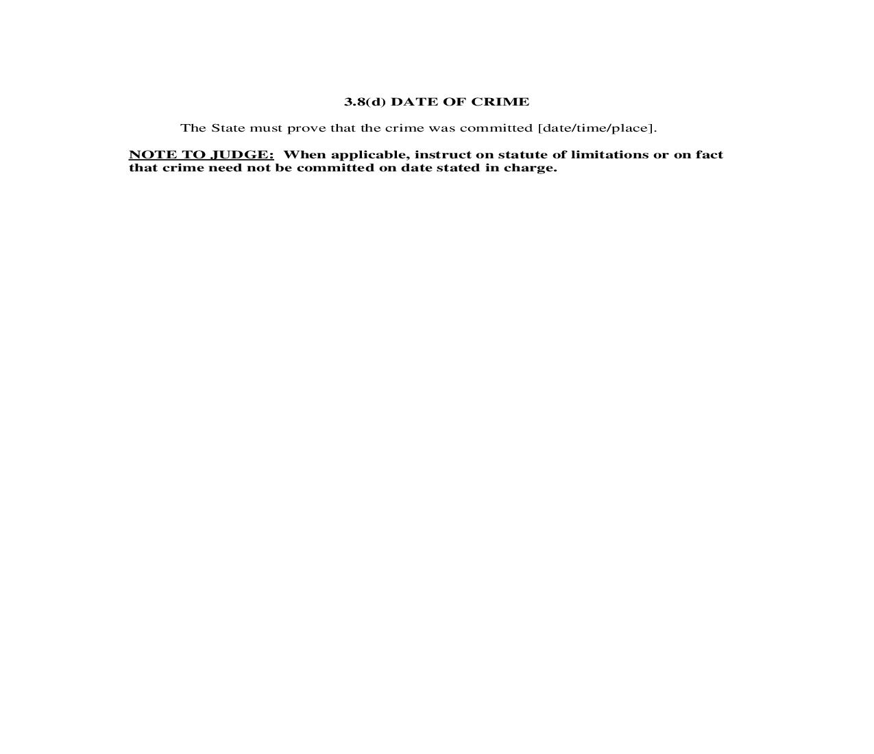 3.8(d). Date Of Crime | Pdf Doc Docx | Florida_JI