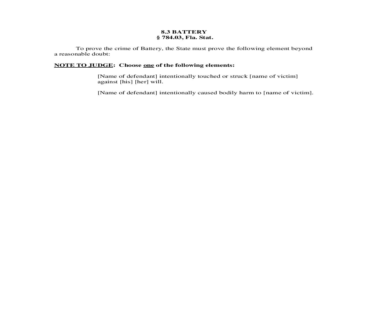 8.3. Battery | Pdf Doc Docx | Florida_JI