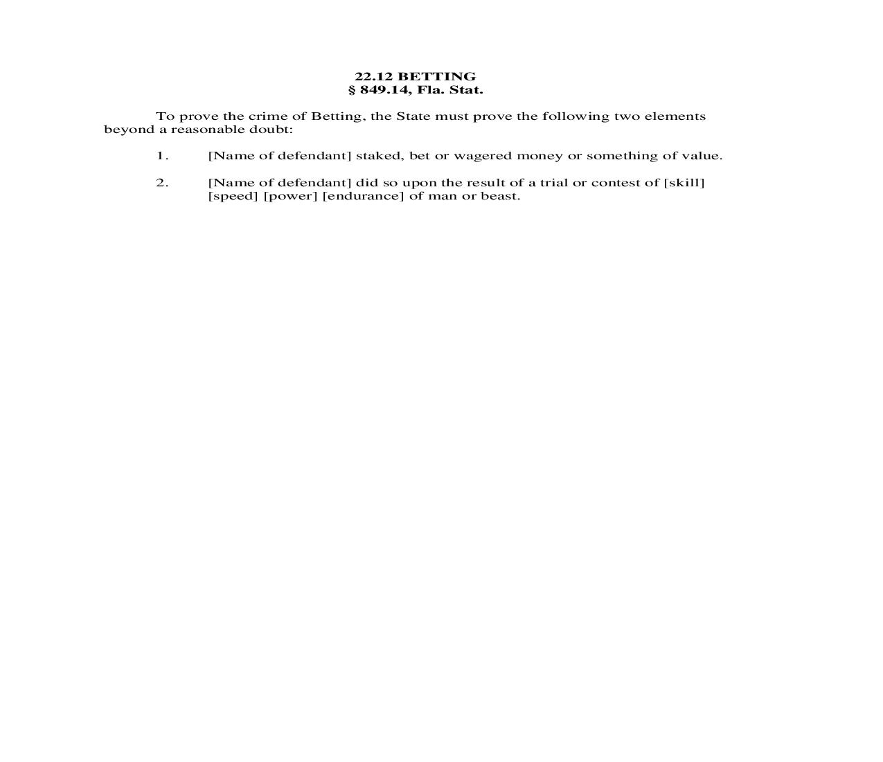 22.12. Betting | Pdf Doc Docx | Florida_JI