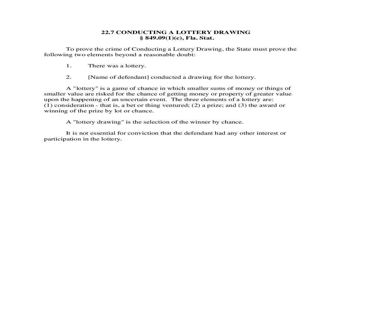 22.7. Conducting A Lottery Drawing | Pdf Doc Docx | Florida_JI