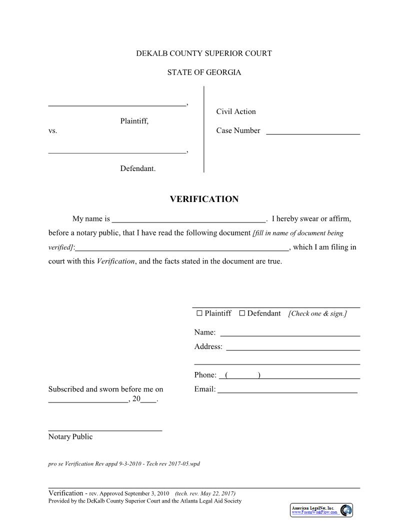 Verification | Pdf Fpdf Docx | Georgia