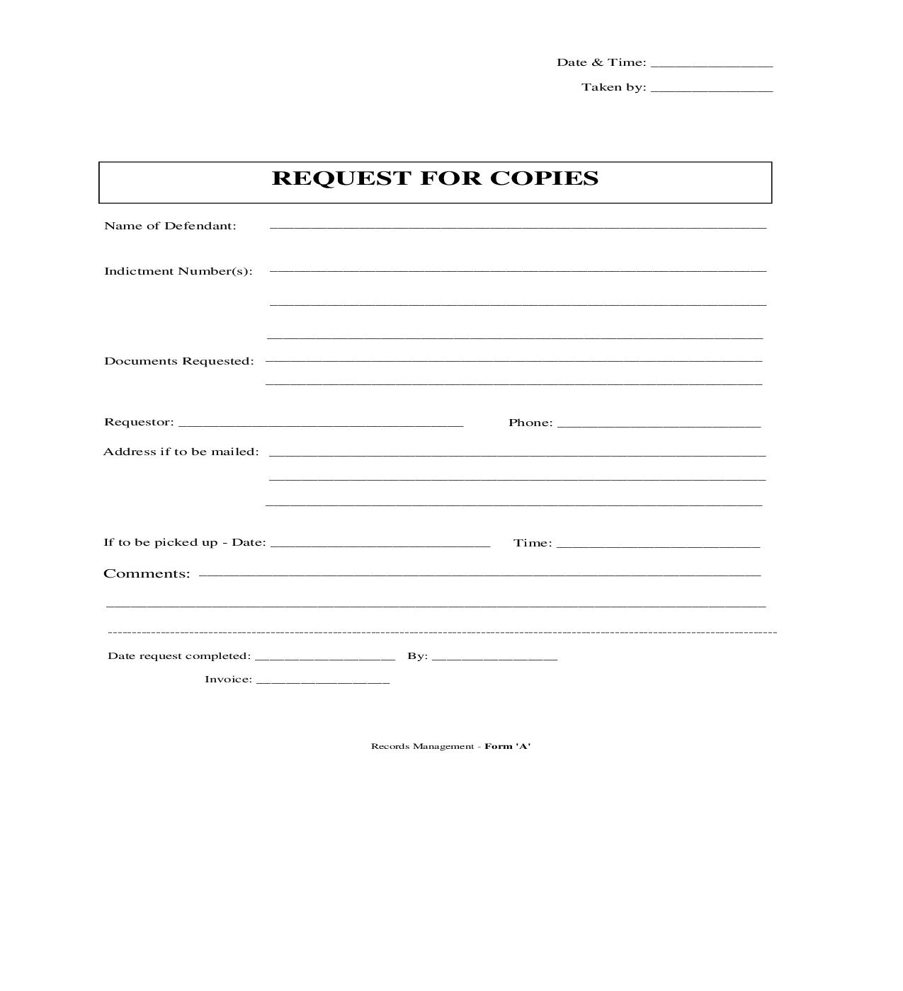 Request For Copies | Pdf Fpdf Doc Docx | Georgia