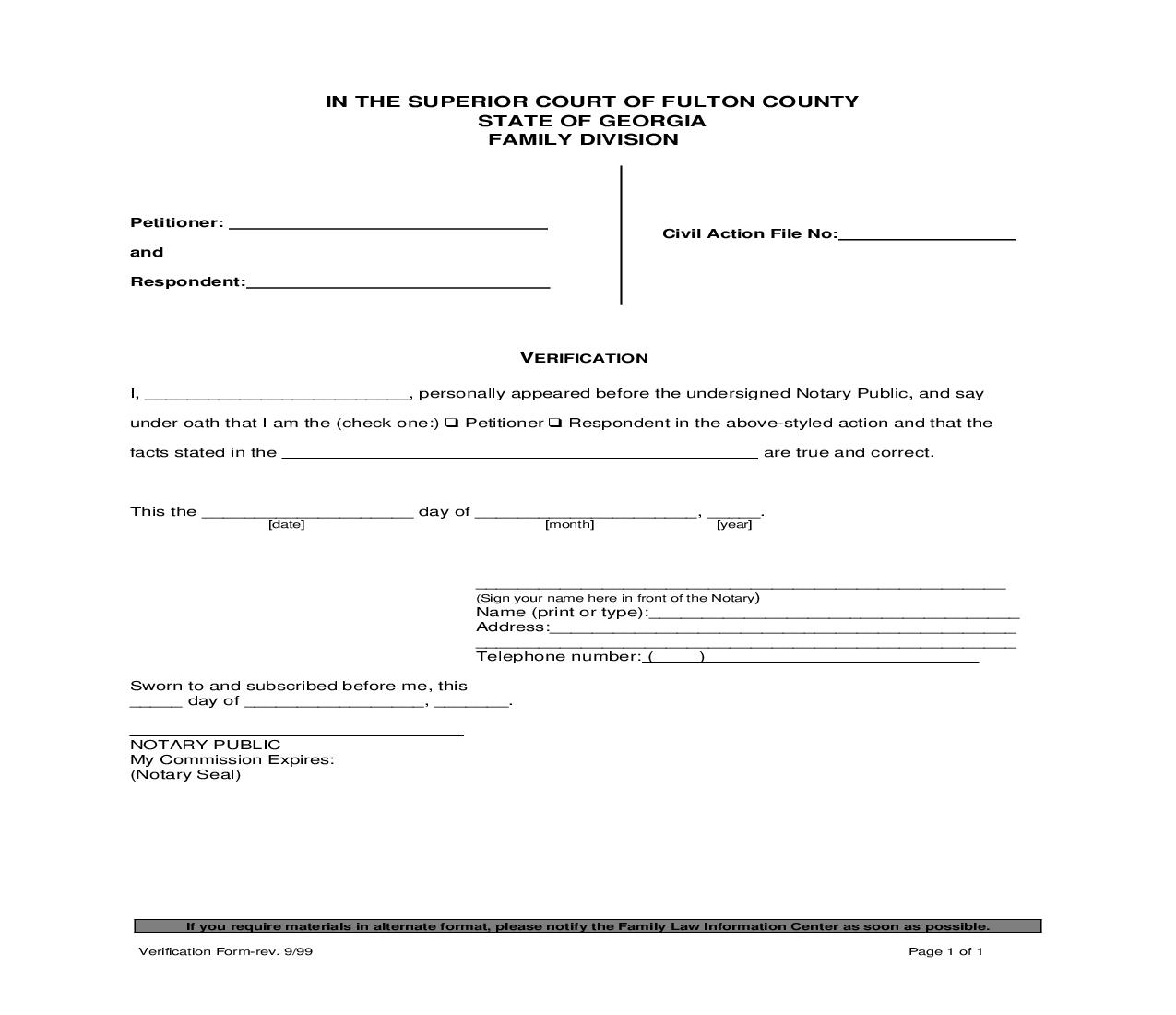 Verification | Pdf Fpdf Doc Docx | Georgia