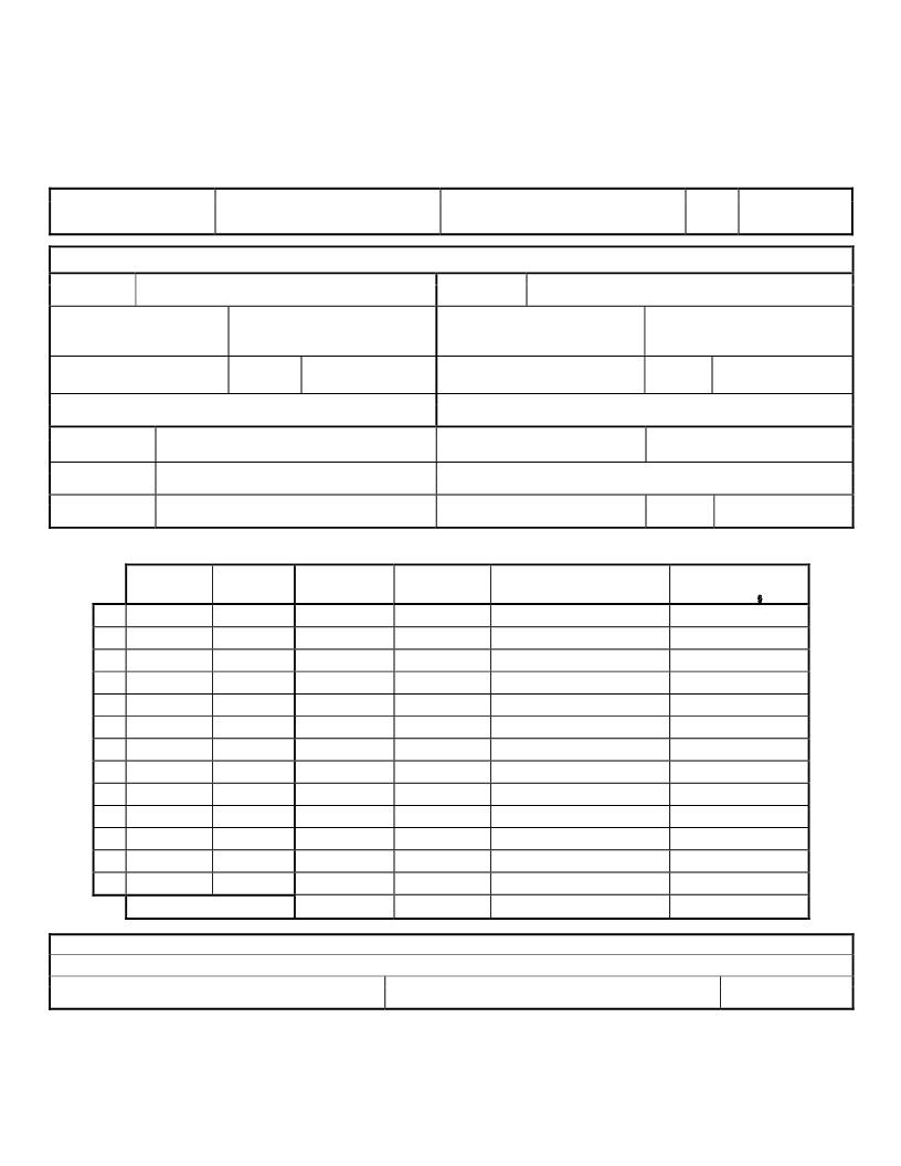 Wage Documentation {WC-262} | Pdf Fpdf Doc Docx | Georgia