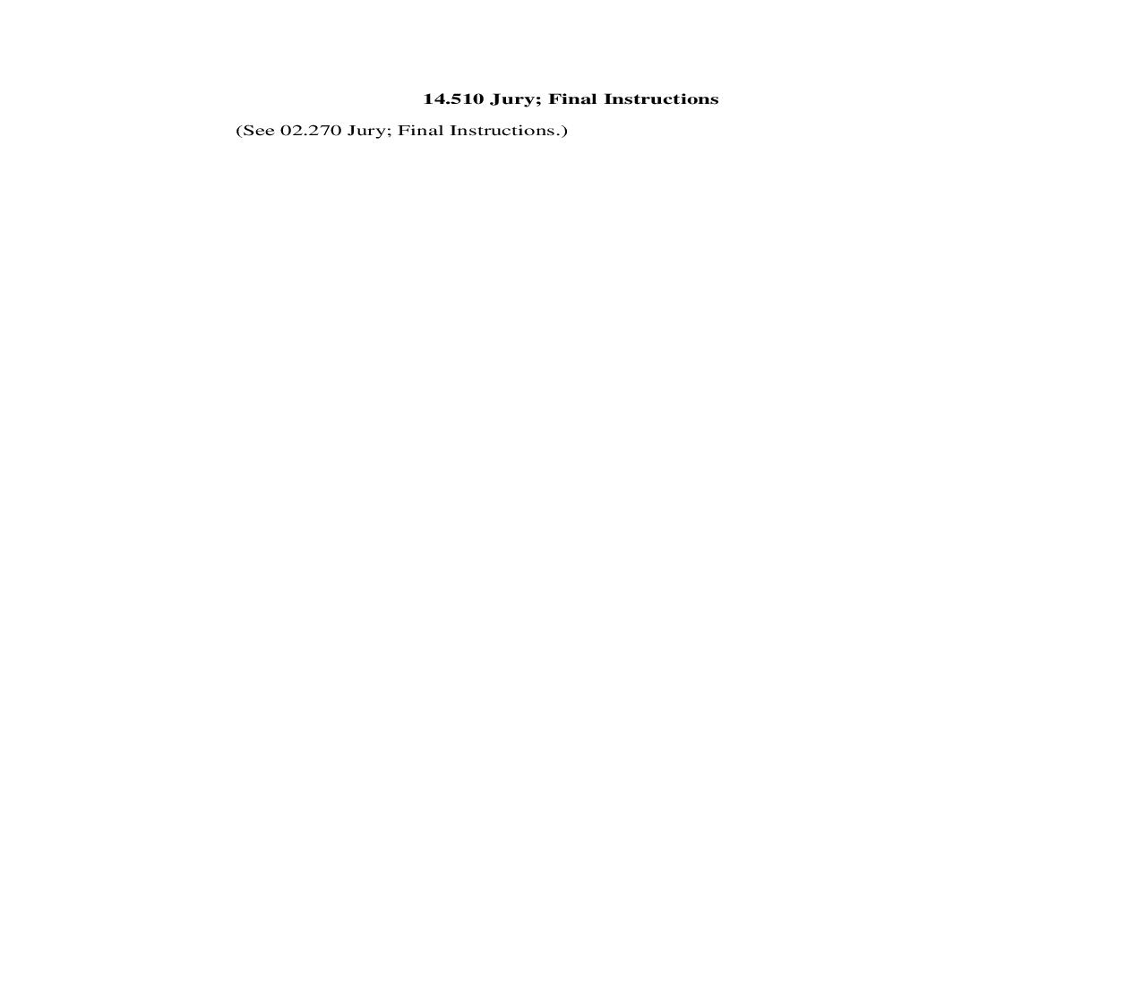 14.510 Jury; Final Instructions | Pdf Doc Docx | Georgia_JI