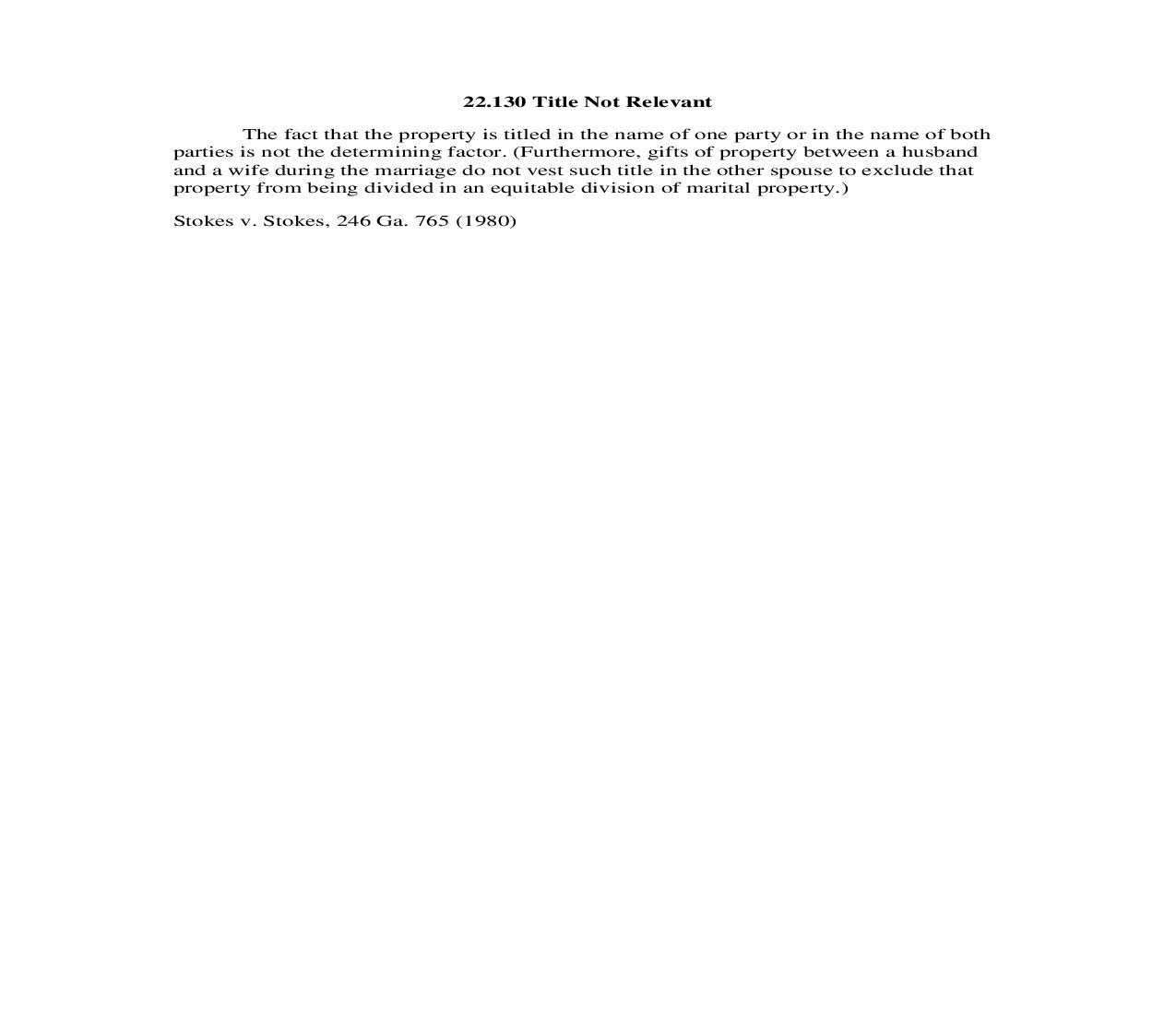 22.130 Title Not Relevant | Pdf Doc Docx | Georgia_JI