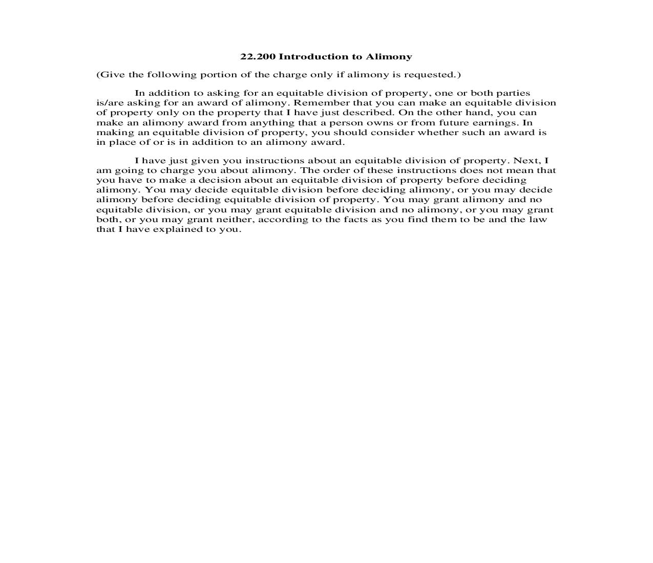 22.200 Introduction to Alimony | Pdf Doc Docx | Georgia_JI