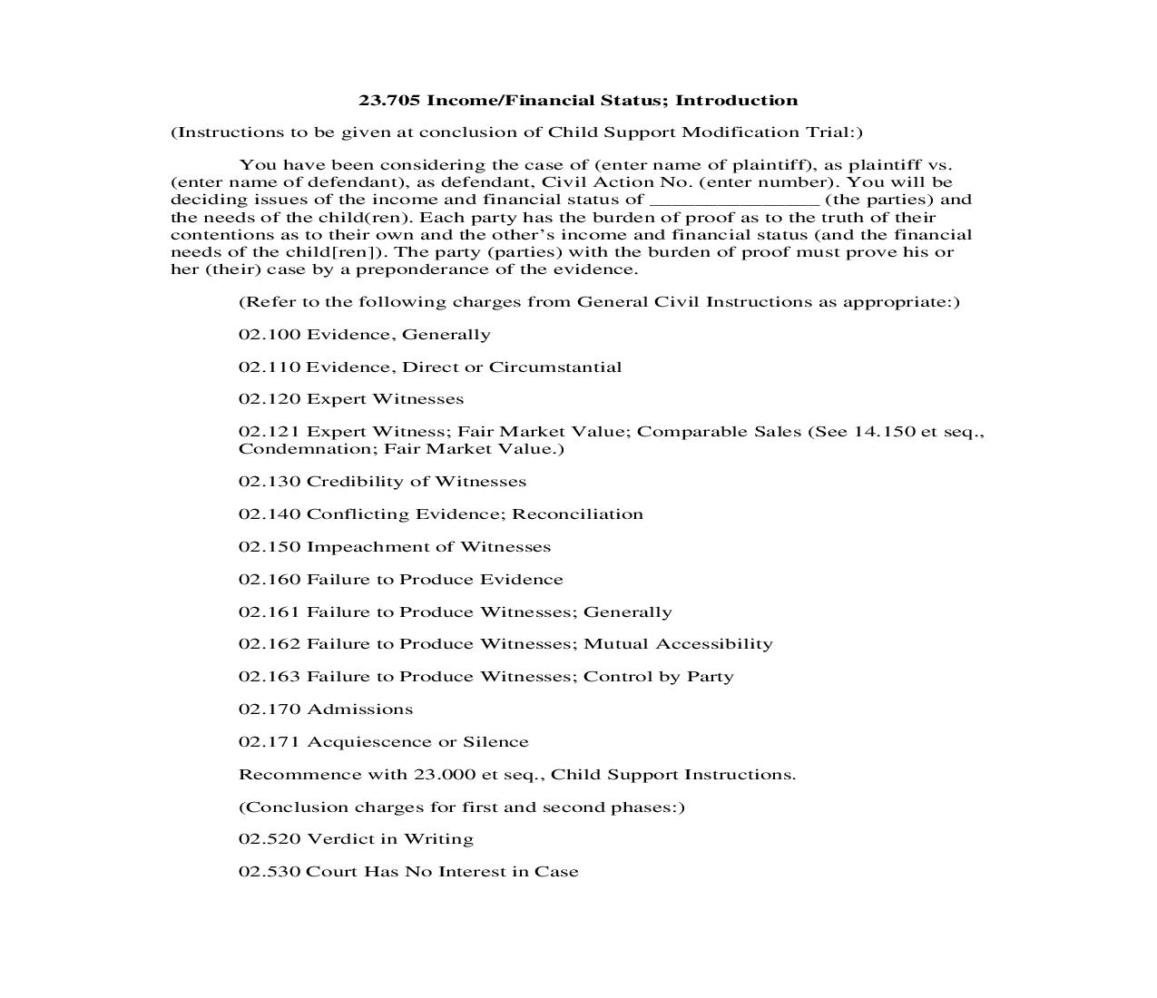 23.705 Income or Financial Status; Introduction | Pdf Doc Docx | Georgia_JI