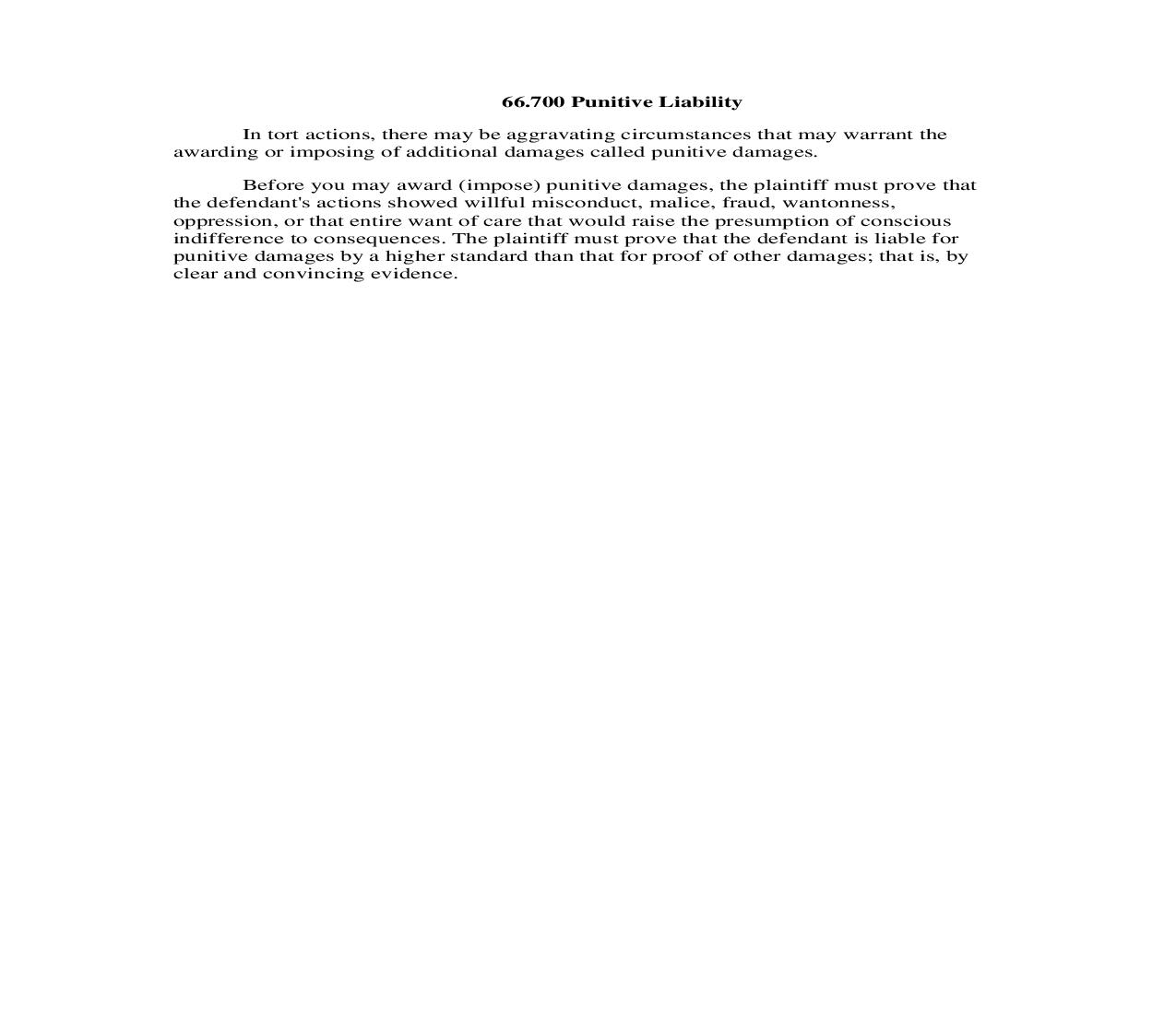 66.700 Punitive Liability | Pdf Doc Docx | Georgia_JI