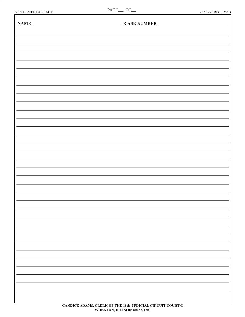 Supplemental Page {2271-2} | Pdf Fpdf Doc Docx | Illinois