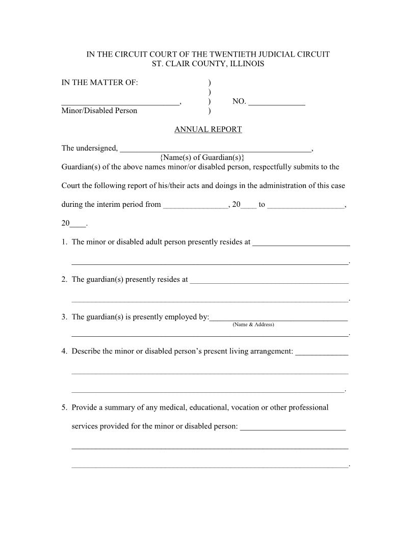 Annual Report | Pdf Fpdf Doc Docx | Illinois