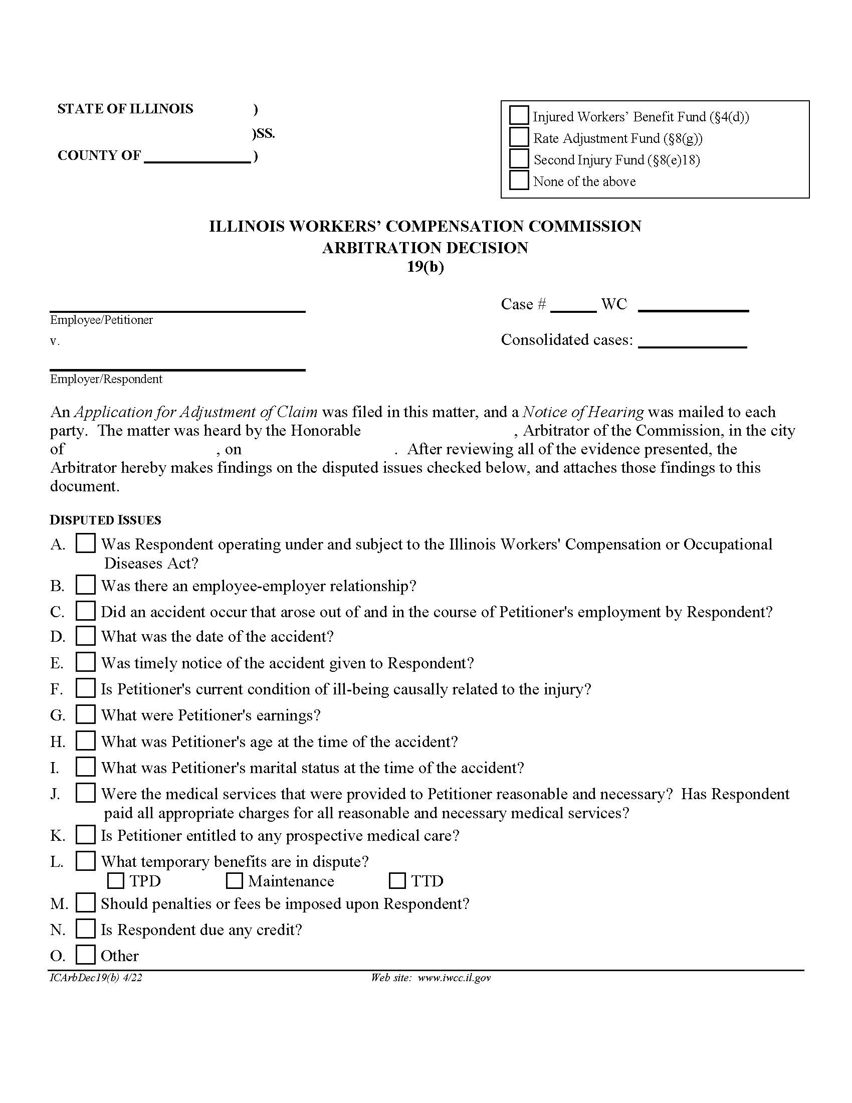 Arbitration Decision 19(b) | Pdf Fpdf Doc Docx | Illinois