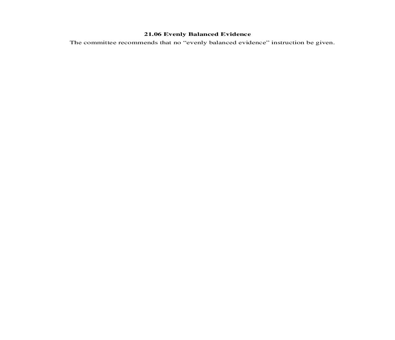21.06. Evenly Balanced Evidence | Pdf Docx | Illinois_JI