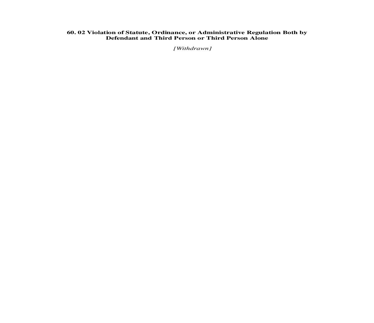 60.02. Violation of Statute Ordinance or Admin Reg Both by Defendant and 3rd Person or 3rd Person Alone | Pdf Doc Docx | Illinois_JI