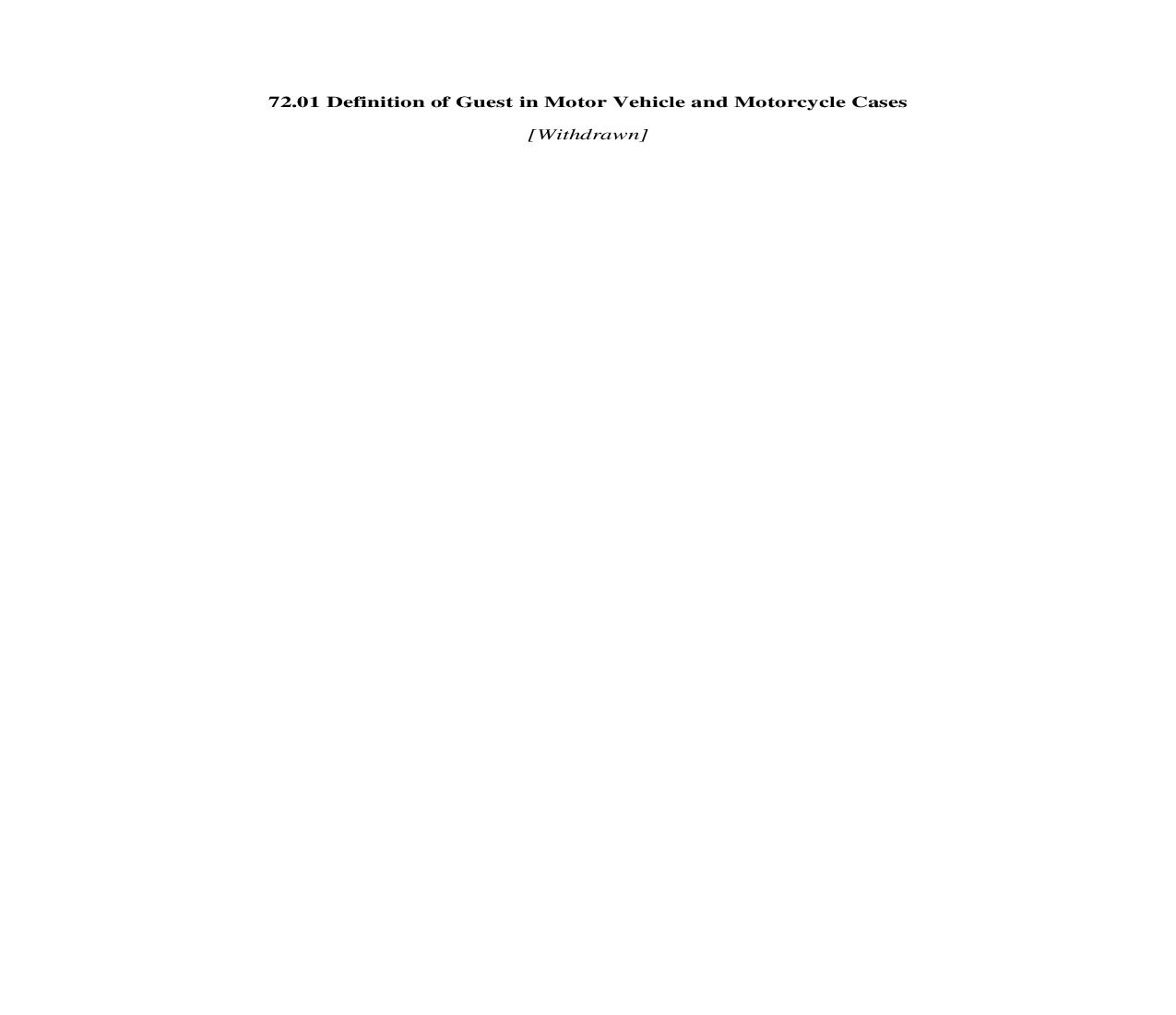 72.01. Definition of Guest in Motor Vehicle and Motorcycle Cases | Pdf Doc Docx | Illinois_JI