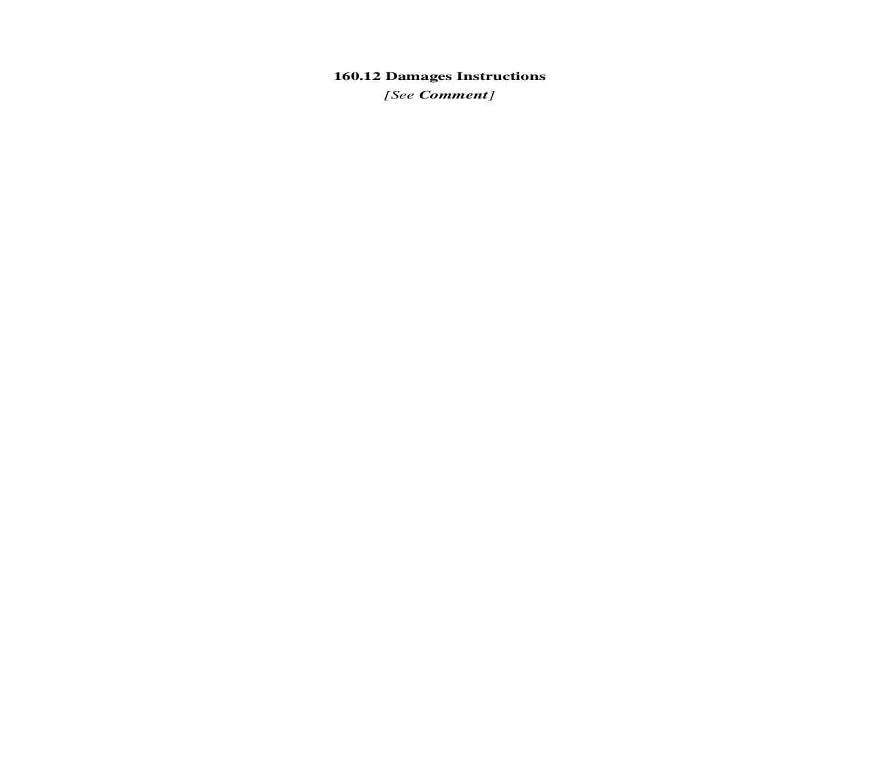 160.12. Damages Instructions | Pdf Doc Docx | Illinois_JI