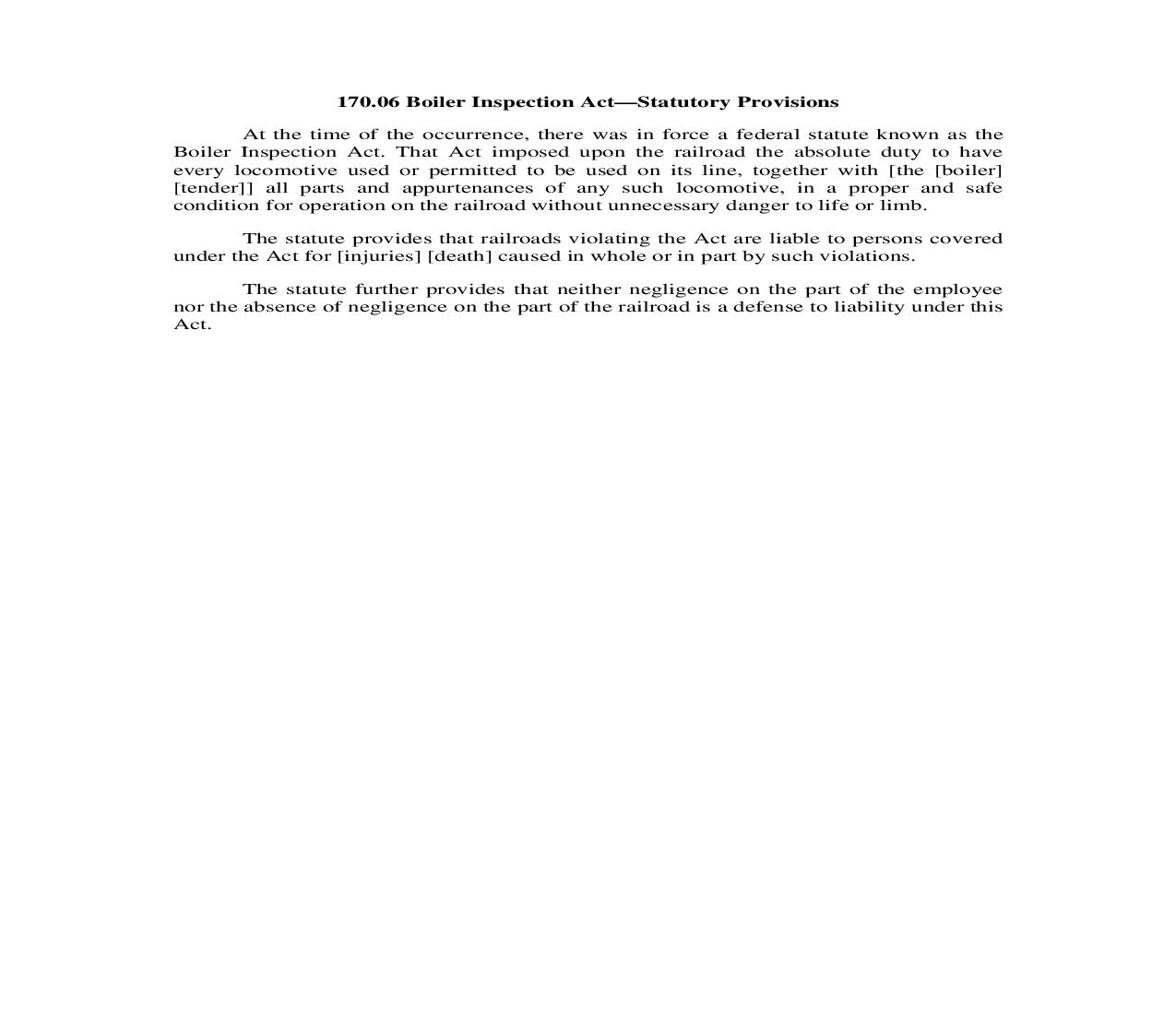170.06. Boiler Inspection Act-Statutory Provisions | Pdf Doc Docx | Illinois_JI