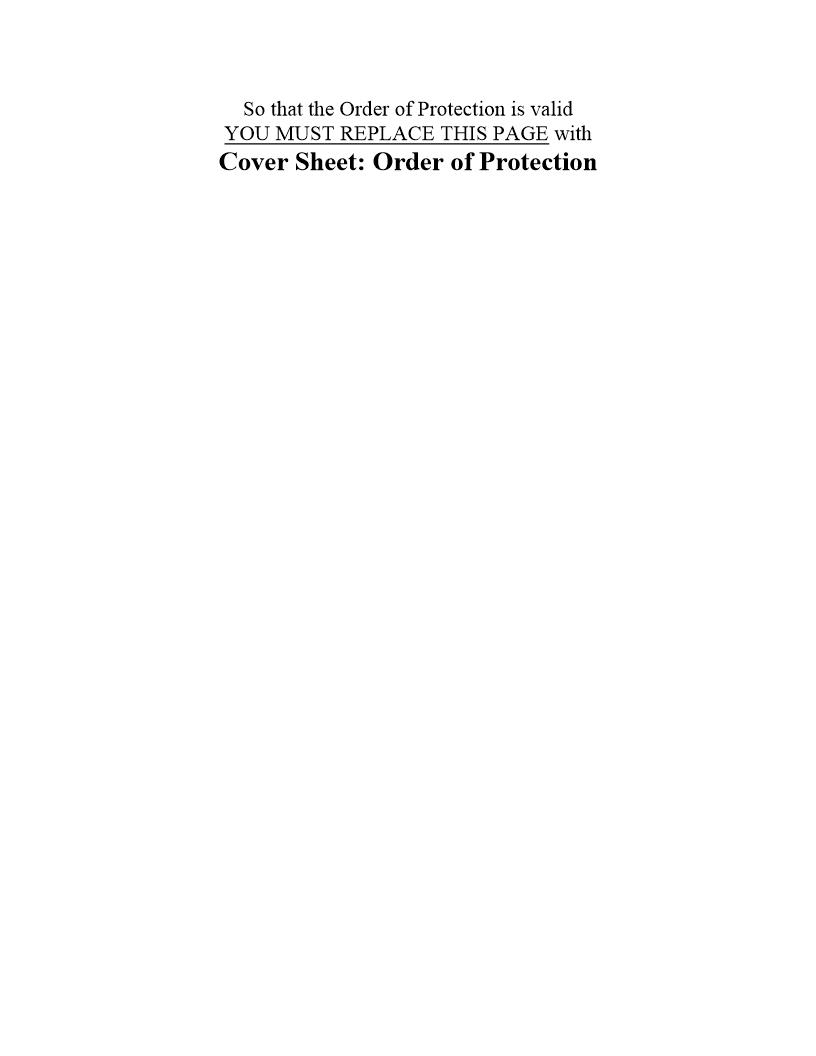 Temporary Child Protective Order - CHINS {CHPO-0100} | Pdf Fpdf Docx | Indiana