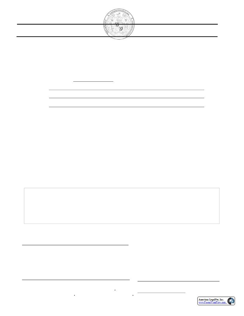 Claimants Consent To Pay Fees And Costs {H44} | Pdf Fpdf Docx | Maryland