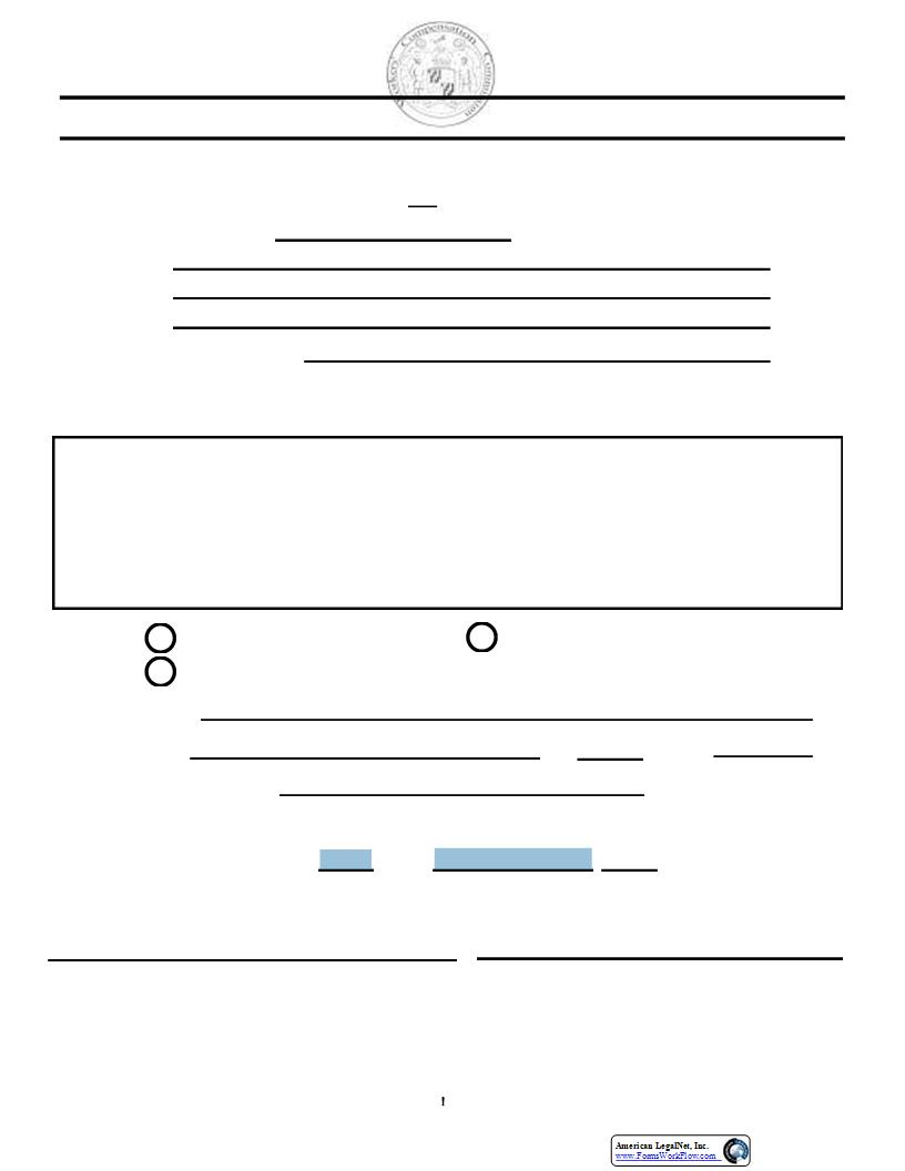 Request For A Hearing On Previously Withdrawn Issues {H-12} | Pdf Fpdf Docx | Maryland