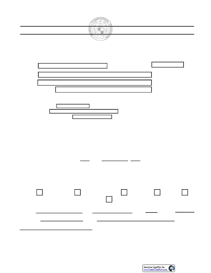 Request For Continuance Of Hearing {H28R} | Pdf Fpdf Docx | Maryland