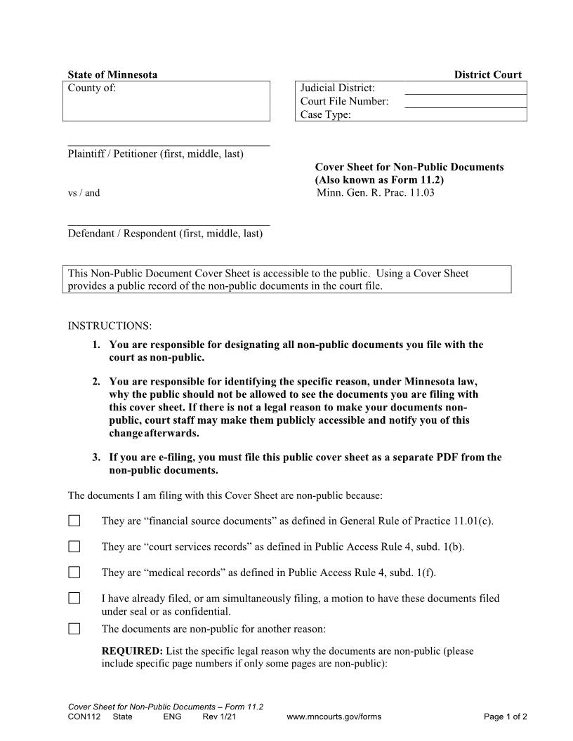 Confidential Financial Source Documents {CON112} | Pdf Fpdf Docx | Minnesota