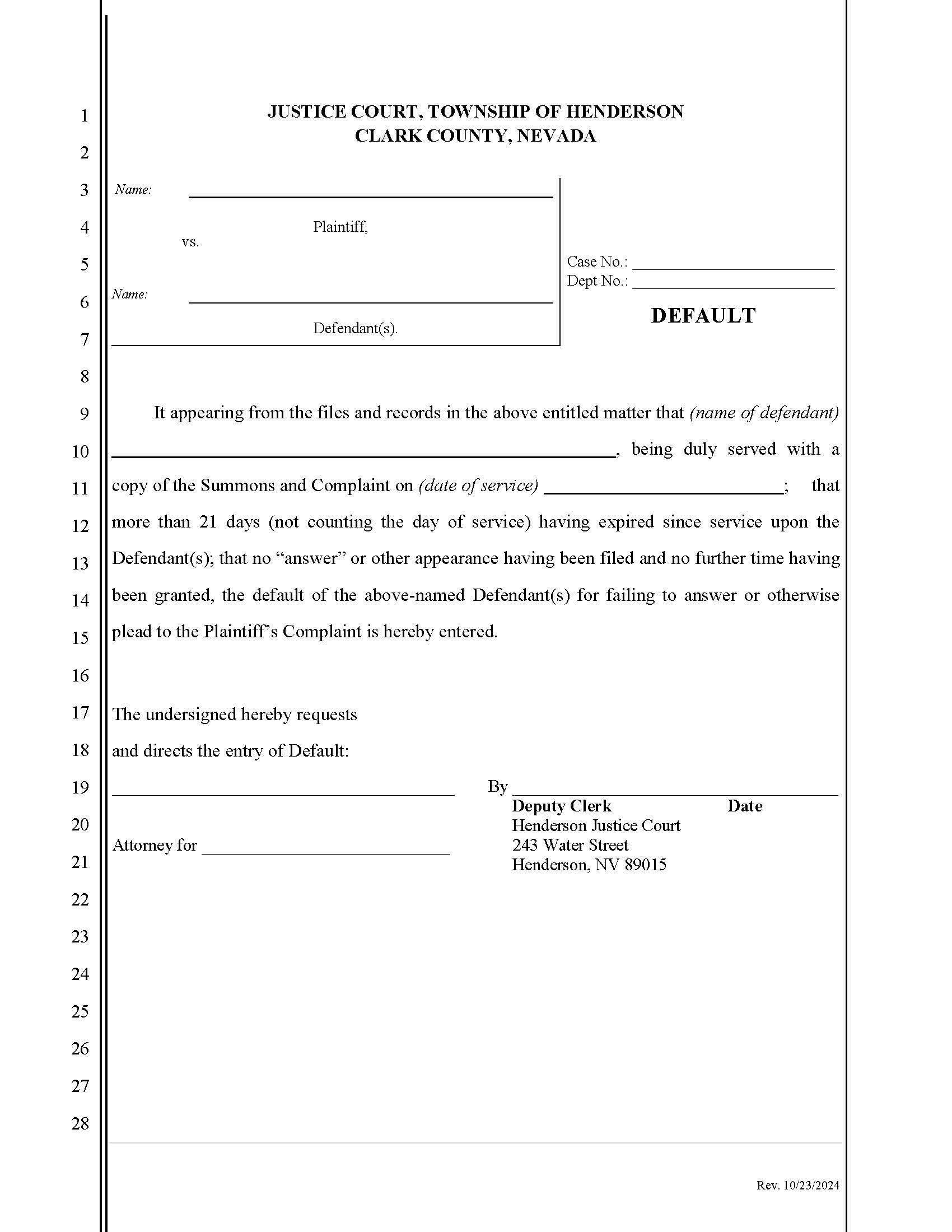 Default | Pdf Fpdf Doc Docx | Nevada