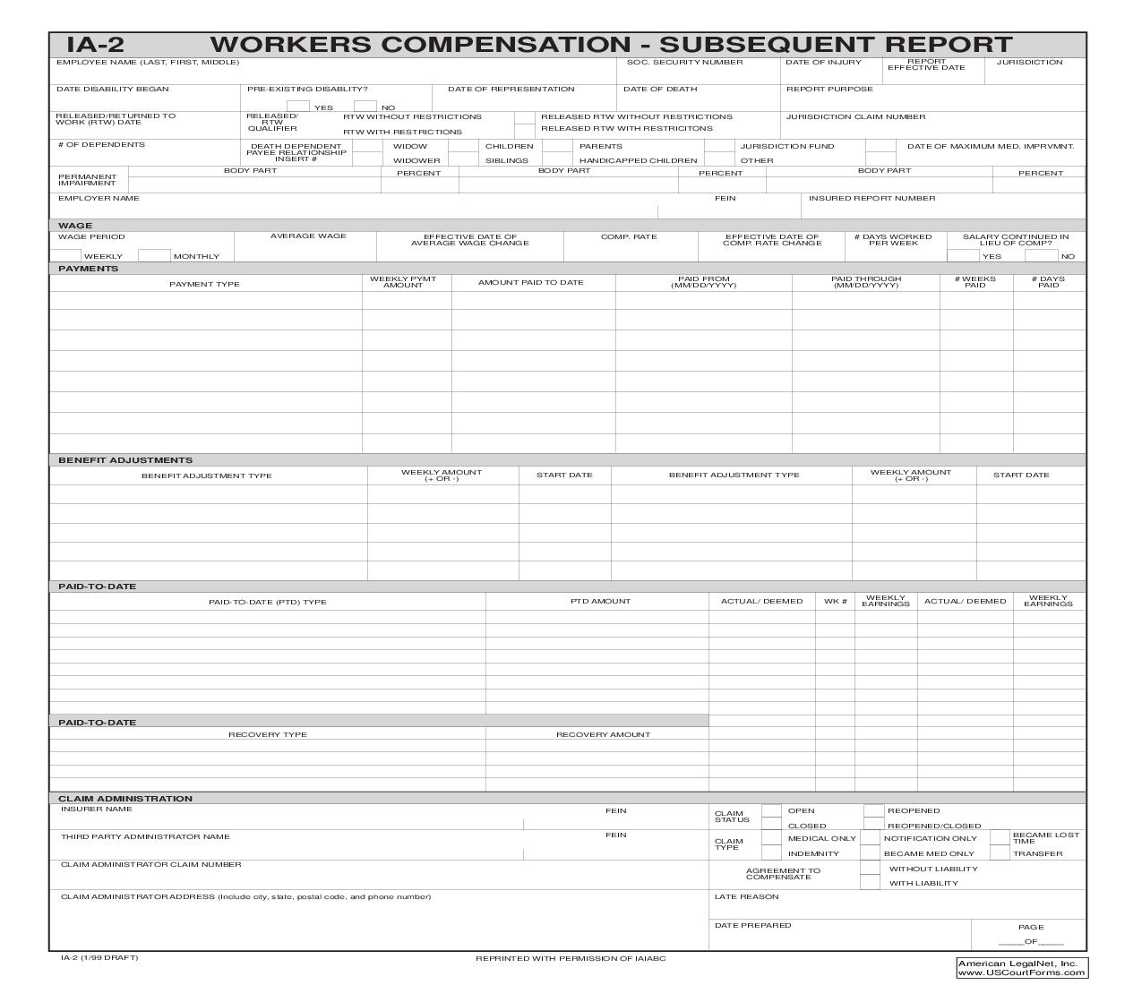 Subsequent Report {IA-2} | Pdf Fpdf Doc Docx | New Jersey